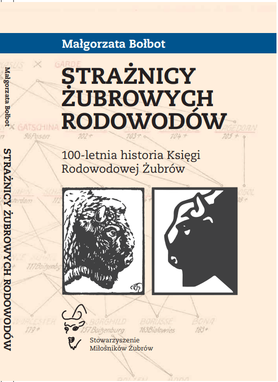 Okładka książki Strażnicy żubrowych Rodowodów